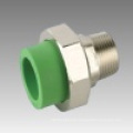 PPR Male Coupling/Male Coupling Union with Brass Male Thread